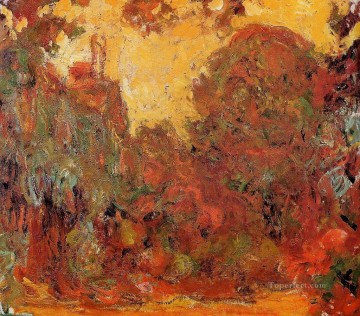  Claude Pintura - La casa vista desde el jardín de rosas II Claude Monet